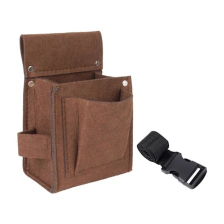 Verktøybelte med flere lommer, verktøyveske for håndverkere, elektrikere og rørleggere