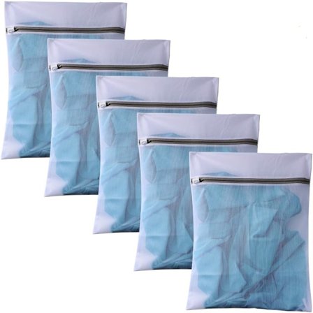 5 Pesupussia, Pesukoneverkko Vaatteille, Verkkokangaspusseja DXGHC:lle