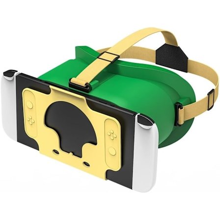 Virtual Reality Briller - Justerbare 3D Linser, Til Nintendo Switch/Oled (Grøn)