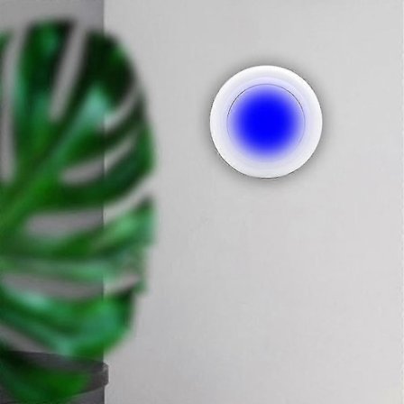 6 kpl Yövaloja 16 värillä vaihdettavilla LED-kiekkovaloilla