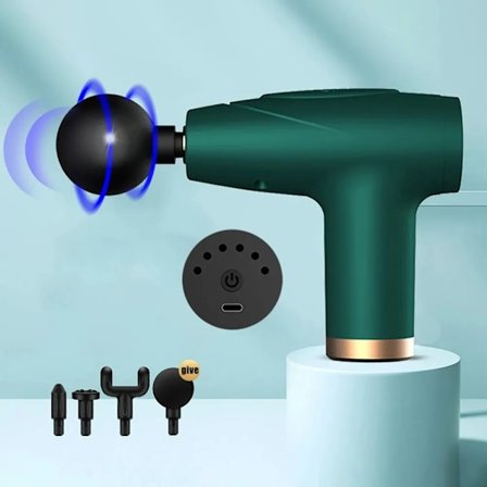 Multi Mode Of Mini Fascia Guns Enligt Muskelavslappning Massage Vibrerande Massage Instrument Kroppsvärk Lindrar Fitness 3C