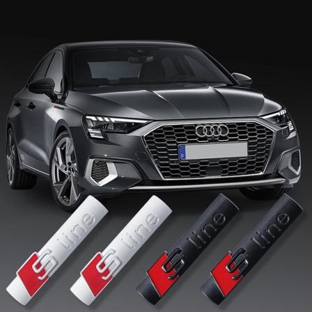 Bilklistermærke, 4 stk. 3D-emblem Sport-logo S-bogstaver Bil E