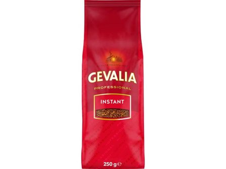 GEVALIA Kaffe Snabbkaffe Ebony 250g - Lyreco - Kök och servering - Kaffe och te - Instantkaffe