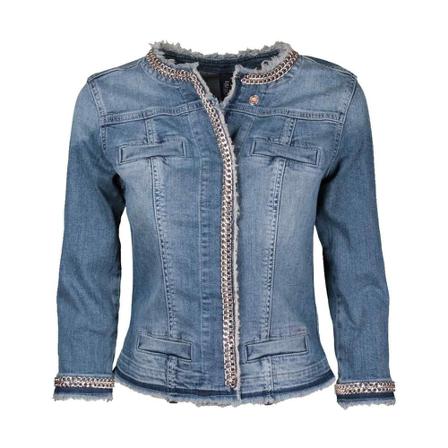 Liu Jo Denim Jakke Blå, Dame