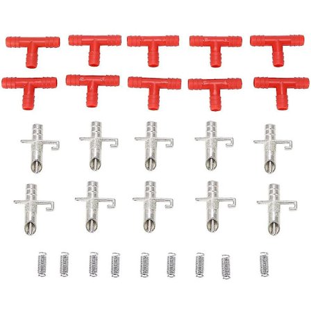 10 stk. Automatisk kaninnippel drikkevandstråg vandautomat til mus, kanin og rotte