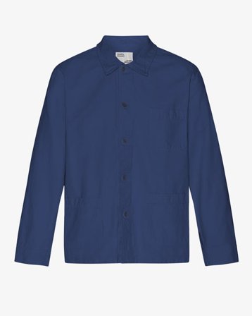Organic Workwear Jacket - Marine Blue - Male - XL