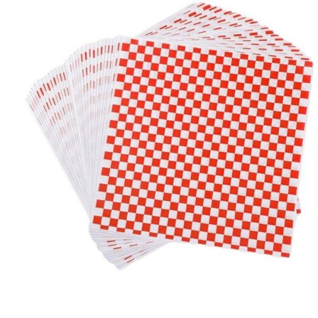 Bakplåtspappersark - 30x30 cm - Fettbeständigt - 100 stycken - Livsmedelsgodkänt