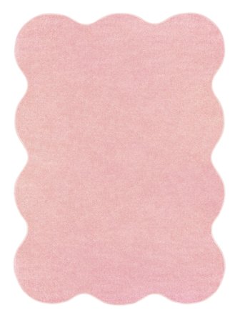 Olga Indoor/Outdoor Rug Washable 140X200 Small Pink Abstract