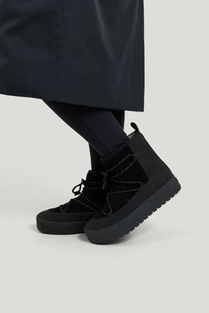 Tretorn Aspa Hybrid Low — Vanntette Sko Dame — Svart | Yttertøy, Gummistøvler, Jakker & Regntøy for Dame, Herre & Barn