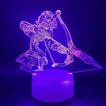 3D Yövalo Led Yövalo Peli The Legend of Zelda Link Hahmo Yövalo Kotivalo Syntymäpäivälahja Lapsille Makuuhuone 3D Lamppu Poika B1116-368