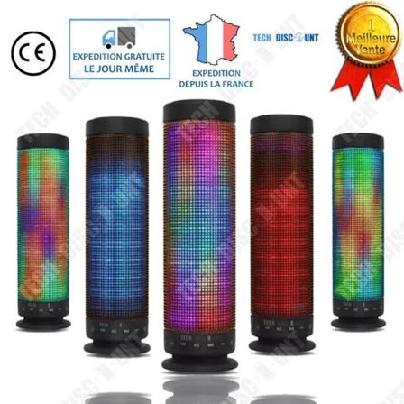 Bluetooth-högtalare - TD - LED-högtalare - 10W - 2.0 kanaler - Transportabel