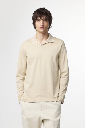 NN.07 Paul 3525 Polo Herren Khaki Bio-Baumwolle