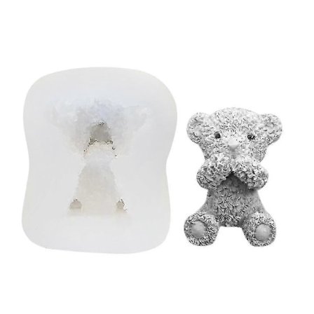 Mundbeskyttelse Bjørneformet Silikoneform