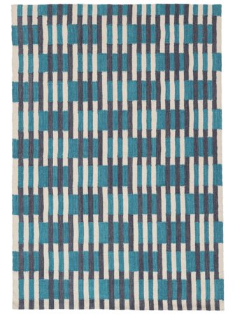 Challi 160X230 Blue Rug