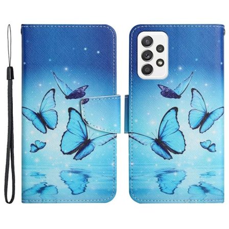 Wonderland Samsung Galaxy A33 5G Läppäkotelo - Flying Perhonen