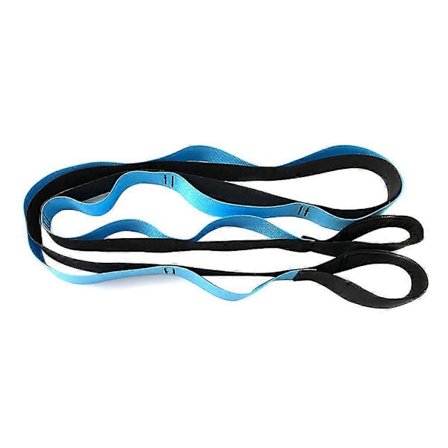 Multifunktionell Pilates Yoga Elastisk Rep Kropps Träning Motståndsband Yoga Stretch Skulptera Vridning[D]