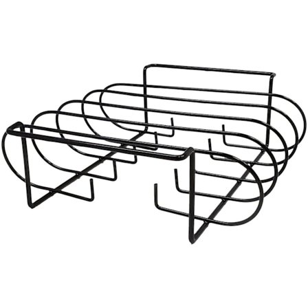 Non-stick lack grill, bärbar grillning biff lamm rack innergård utomhus grillning kycklingverktyg rymmer revbensställ för grillning och grillning