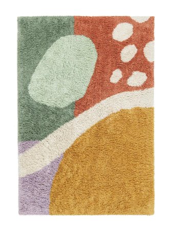 Oceana Badmatten 60X90 Multicolor Katoen Wasbaar