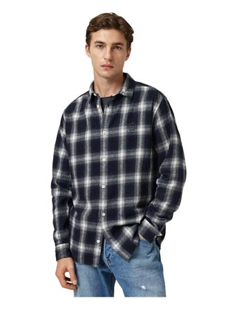 AllSaints | Haven Check Ls Shirt | XL