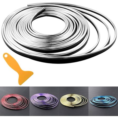 Bilstrimlister - 32,8 fot/10M universella bilgapfyllmedel