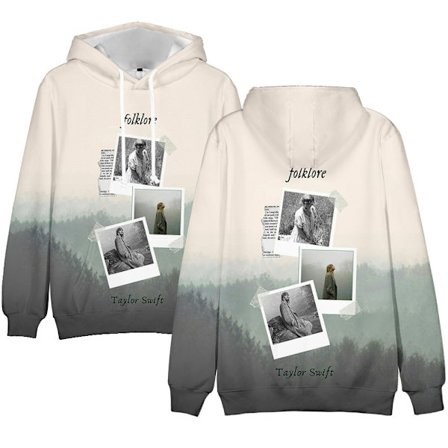 Taylor Swift sanger Taylor Swift kunstbilder perifer ny 3D digitaltrykk hettegenser