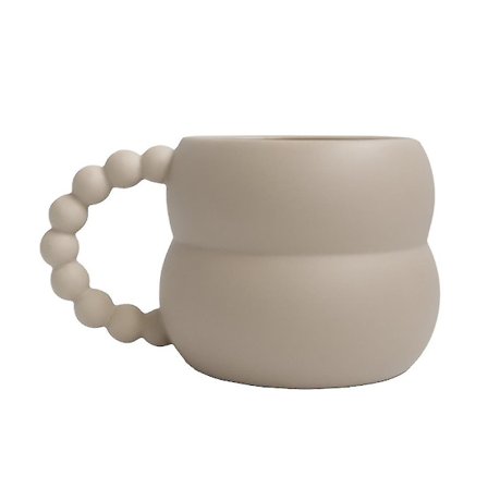 Keramisk Kopsæt - Sød Kaffe Kop Nordisk Hjemme Dekoration Håndlavet Kunst Mælkete Kop