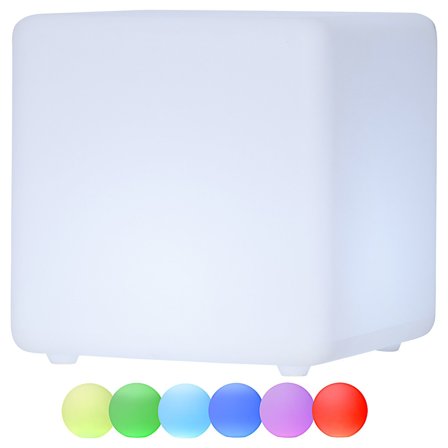 Star trading Twilights kube udendørsbelysning 40 cm. - Hvid | KitchenOne