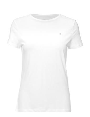 Heritage Crew Neck Tee T-shirt Top Hvid Tommy Hilfiger