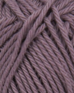 Garn Tilda Cotton Eco Dunkellila