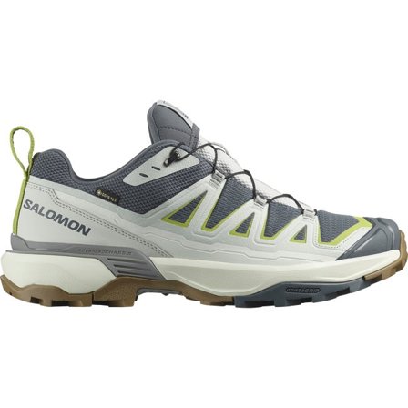 Salomon - Chaussures de randonnée pour homme X Ultra 360 Edge Gore-tex - Turbulence / Metal / Dark Citron - 45⅓