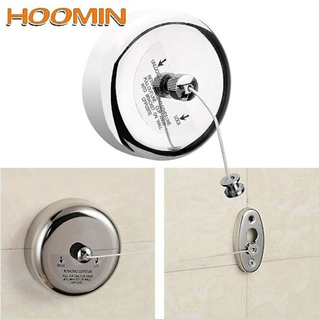 Hoomin Klesstativ med Inntrekkbare Kleslinjer