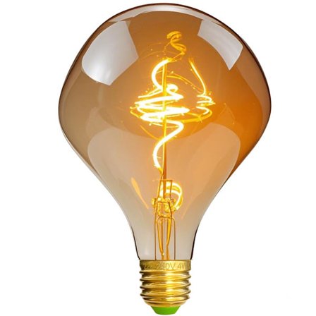 4W himmennettävät vintage LED-lamput - epäsäännöllinen muoto - 220/240V - E27 Edison-kierre - erikoislamppu - antiikkinen koristelamppu (Alien)