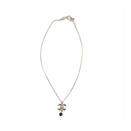 Chanel Vintage Pre-owned Jewellery grå, Dam Vintage Smycken, Dam, Storlek: ONE SIZE
