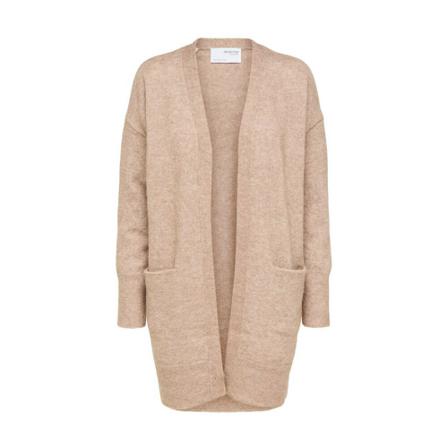 Selected Femme Vest , Beige , Dames , Maat: M