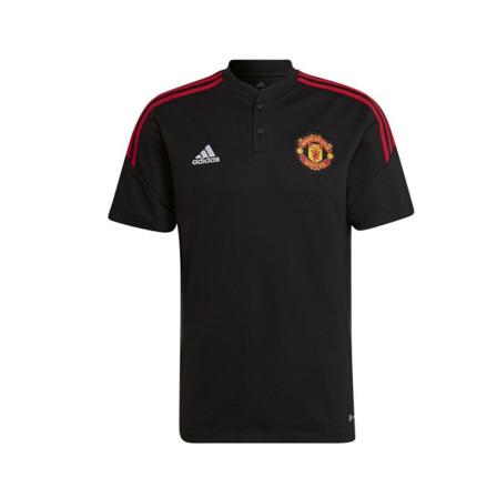 Shirts Adidas Manchester United Training Polo M Svarta 176 - 181 Cm/l