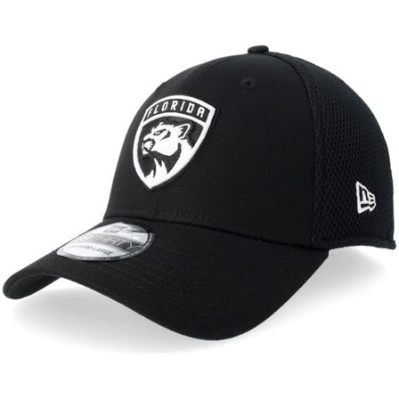 New Era - NHL Svart flexfit Keps - Florida Panthers 39THIRTY Eg Neo Black/White Mesh Flexfit @ Hatstore