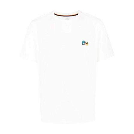 Paul Smith, T-Shirts Biały, Mężczyzna, Rozmiar: S