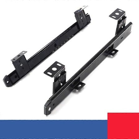 Glideskinner for skuff eller tastaturhylle med kulelager og høydejustering_MGF