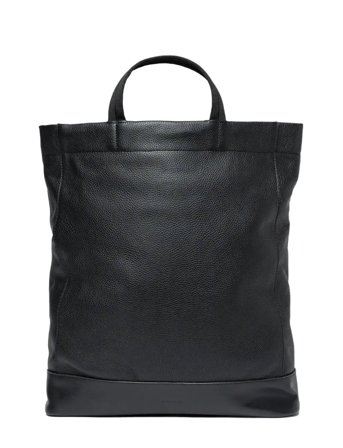 SANDQVIST Leather 2-Way Bag - Black - ONE SIZE