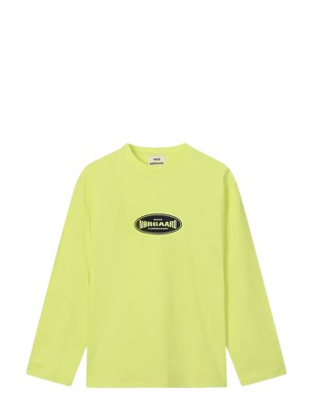Mads Nørgaard Single Cotton Jerry Tee Ls - Yellow - L
