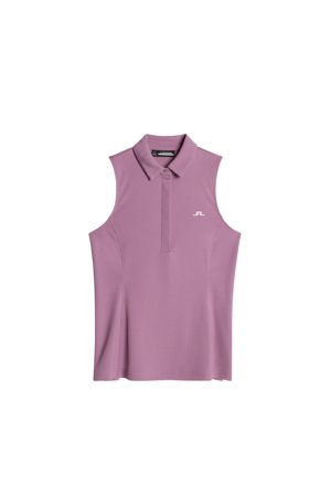 J.Lindeberg - Golf - Dena Sleeveless Top - Purple - Woman - XS