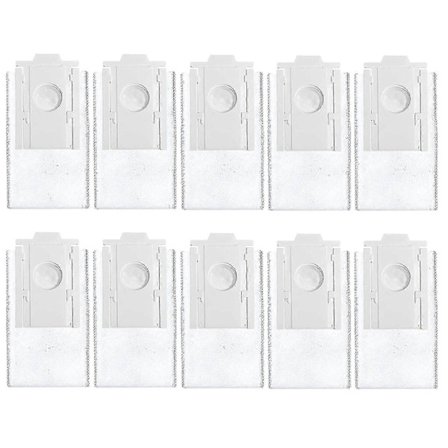 10 stk Støvsugerposer Erstatning For Vca-rdb95 Jet Bot+ Jet Bot Ai+ Robotstøvsuger Stasjonstilbehør [DB],A