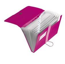 HERLITZ Fan Folder 12 compartments purple
