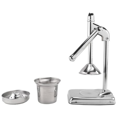 Manuell Presse Rustfritt Stål Fruktpresse Håndholdt Grønnsaksfrukt Appelsinjuice Maker Blender Juice Lagingskopp Kjøkkenutstyr