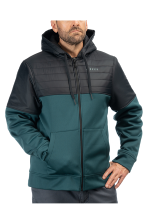 Hanorac Klim Tamarack Izolat verde marin închis/negru M