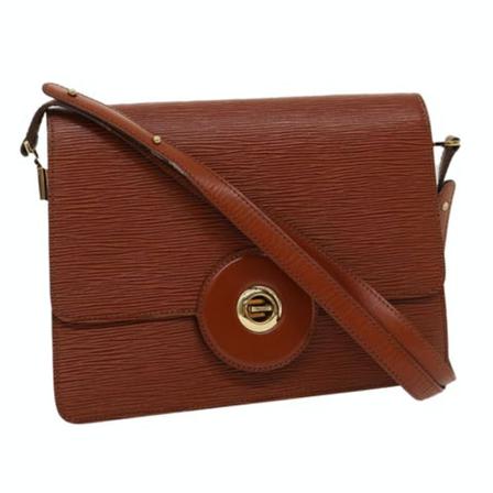 Louis Vuitton Vintage, Pre -owned Leather Shoulder Bag Bruin, Dames, Maat:ONE Size