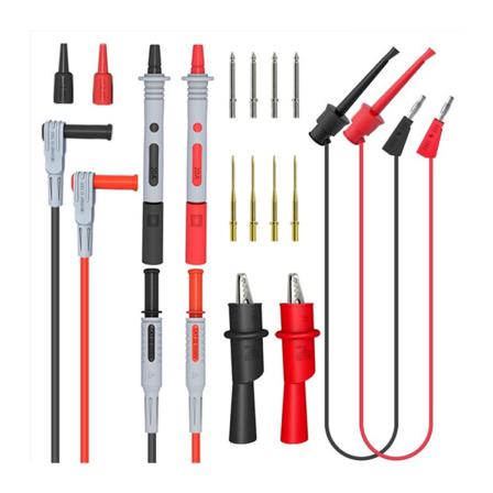 1 Set Multimetersond Återanvändbar Testkabel