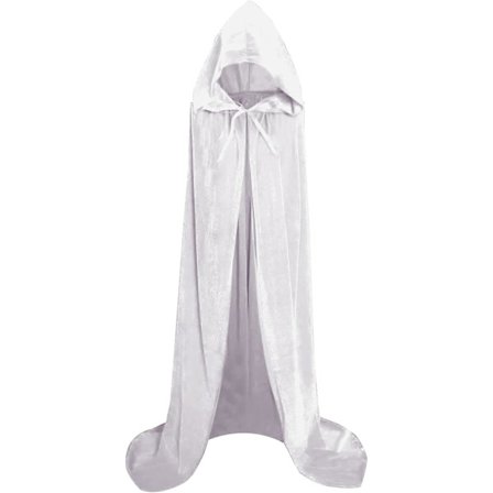 Halloween Hætteklædt Kappe Lang Hætteklædt Kappe Voksen Jul Halloween Kappe Kostumer Hætteklædt Cape Maskerade Udklædning