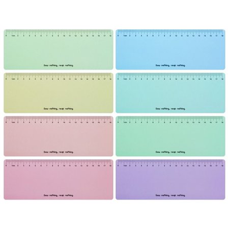 8 stk/sæt Farverige plastikbogmærker Læs vejledning STYLE 4 STYLE 4