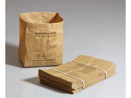 SAN SAC Matavfallspåse papper 9L 80/fp - Lyreco - Städ och hygien - Påsar och säckar - Matavfallspåsar